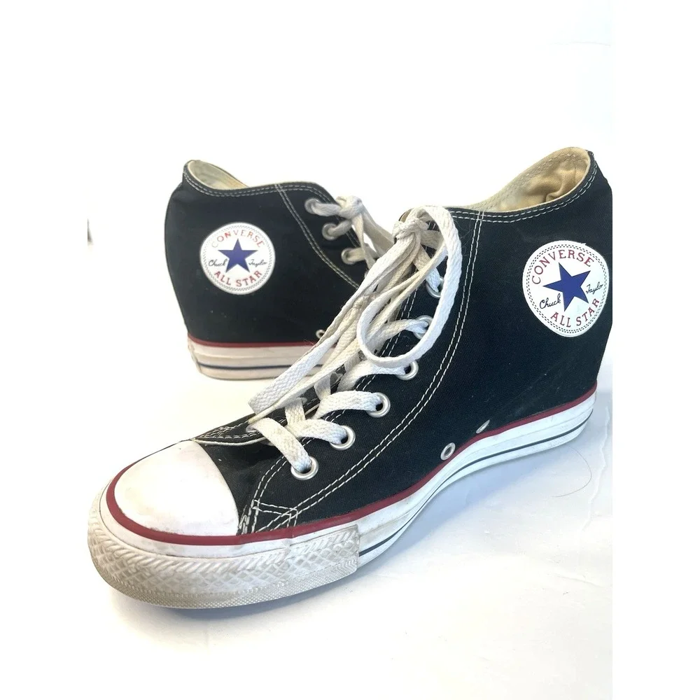 Rare Converse Chuck Taylor All Star Lux Hidden Wedge Size 10.5